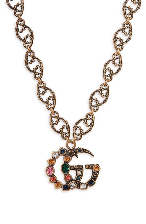 double g gucci chain|nordstrom gucci jewelry.